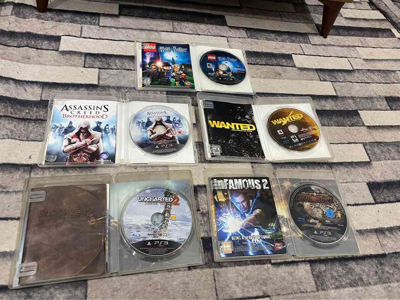 خمس اقراص بلي3 مثل متشوفون بالصور كلش نضيفات وهاي العناوين كدامكم  كلهن شلع 
سعرهن 75 الف مع التوصيل🚚
مكاني بغداد الدوره بغداد, العراق


**إذا كنت صاحب هذا الإعلان وتريد حذفه لأي سبب، رجاءا أرسل رسالة إلى الدعم الفني**