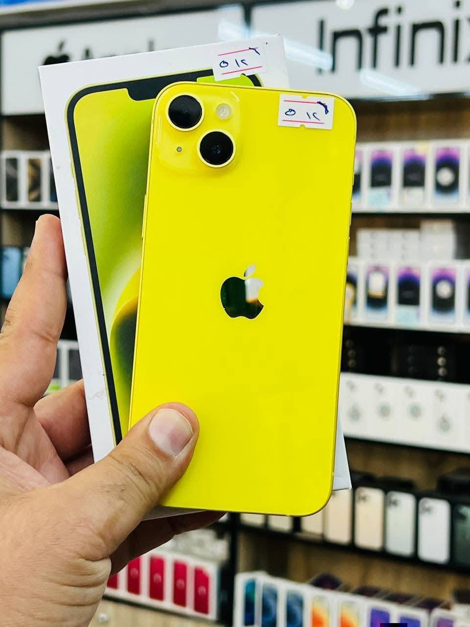 ايفون 14 بلس
ذاكرة عملاقة 512 
بطارية 96 الجهاز مكفول من اي تبديل 
سعرة 575 قفل مكاني اربيل شارع 100


**إذا كنت صاحب هذا الإعلان وتريد حذفه لأي سبب، رجاءا أرسل رسالة إلى الدعم الفني**