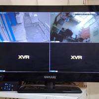 كامرات للبيع عدد 2 هيك فيجن Hikvision  الاصلي  شاشة 32 نوع CHRANI هارد...