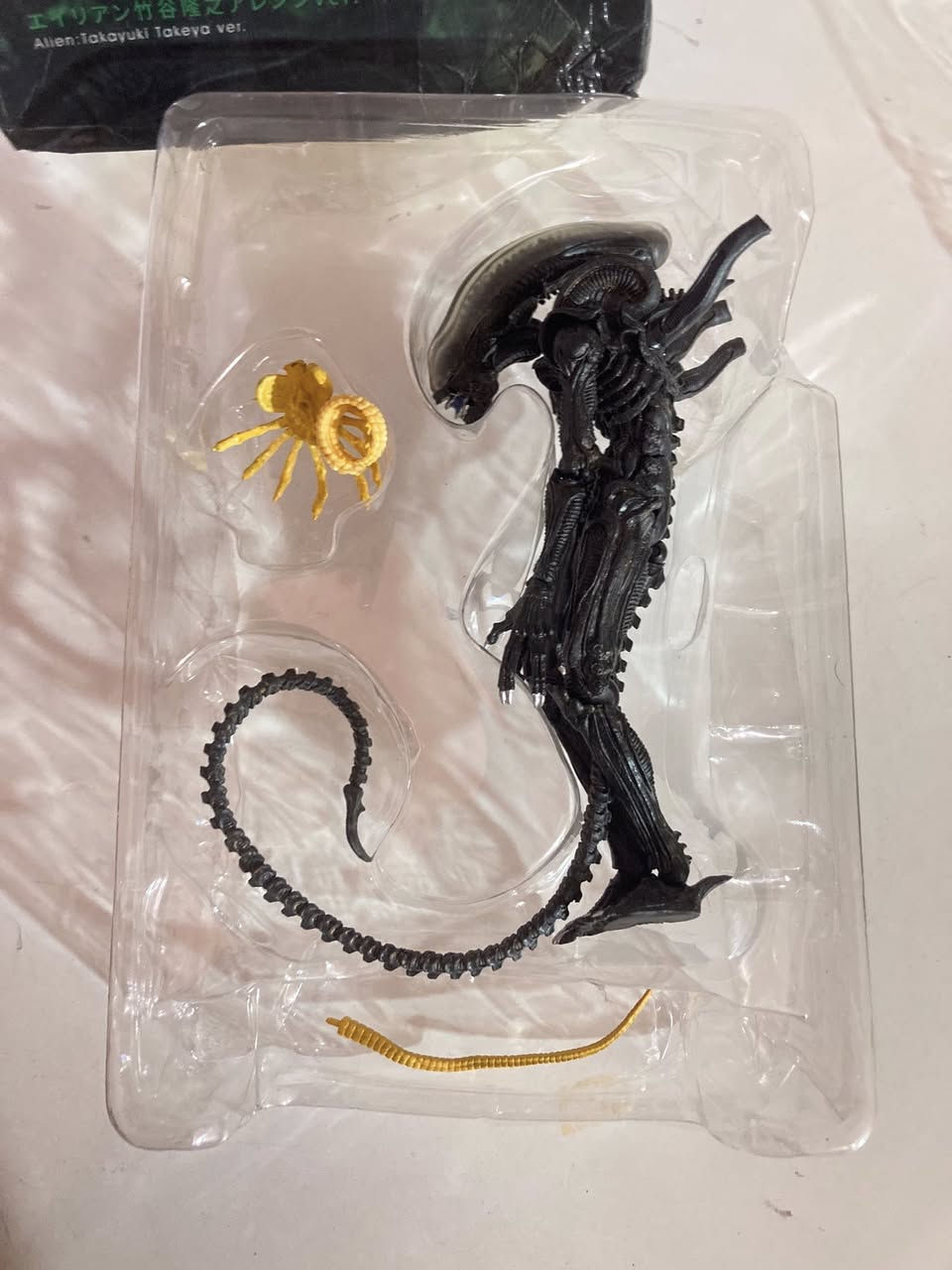 مجسم شخصية زينومورف من سلسلة أفلام "Alien" مفصلي 
مع الملحقات 
جديد غير مستخدم 

نقص الايدي الملحقه فقط 

السعر 25 مع التوصيل لكل المحافظات


**إذا كنت صاحب هذا الإعلان وتريد حذفه لأي سبب، رجاءا أرسل رسالة إلى الدعم الفني**