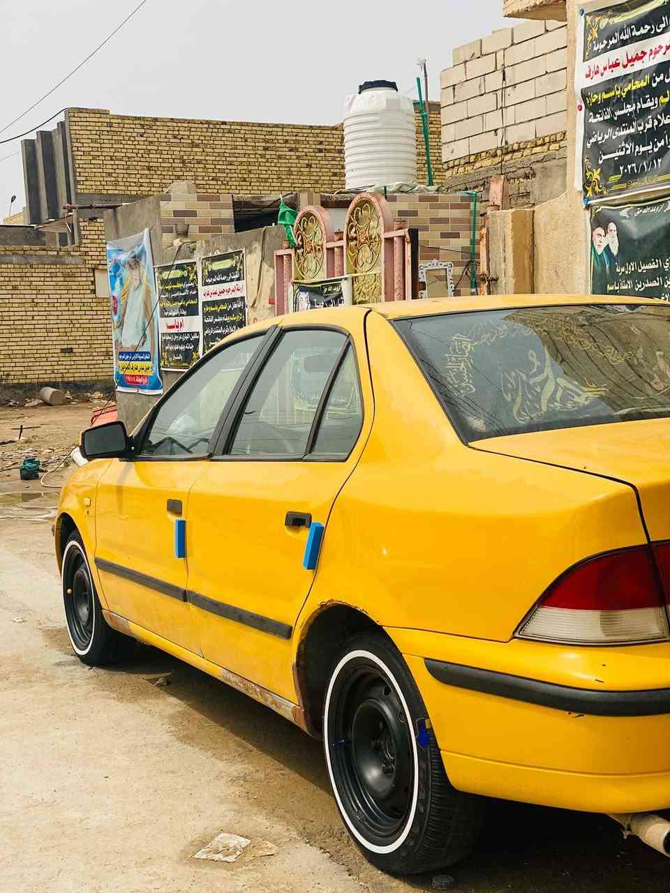 سلام عليكم سمند للبيع موديل 11رقم دولي بسمي مكفولة جاهزه مكينه وكير وحداديه وكهربائيات وتبريد ثلج وتخم تاير مصفره خط وبحث مكان ناصريه الغراف ***********
