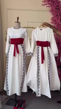 فستان دوبل ايطالي • مقاسات 38-48 • كوالتي عالي