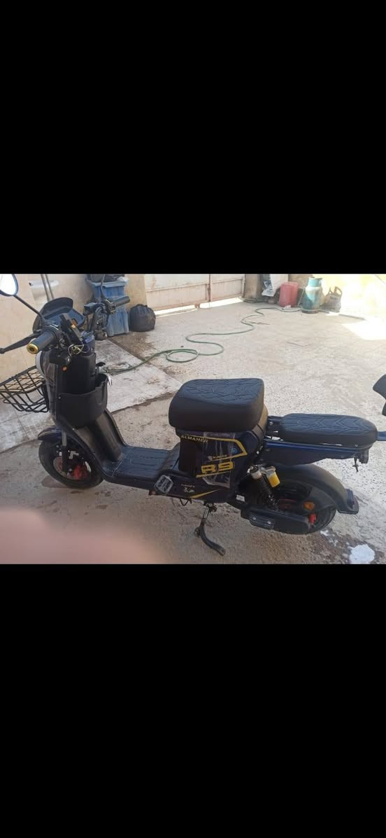 R9 موديل 26 اقل الشهرين استعمال قليل  بطاريات عدد 5 لد اسيد 12 فولت بصمه كارتين سويج  ثلاث سرع فعليا تمشي 100 مكان بغداد ابي غريب السعر 350  وبيها مجال قليل


**إذا كنت صاحب هذا الإعلان وتريد حذفه لأي سبب، رجاءا أرسل رسالة إلى الدعم الفني**