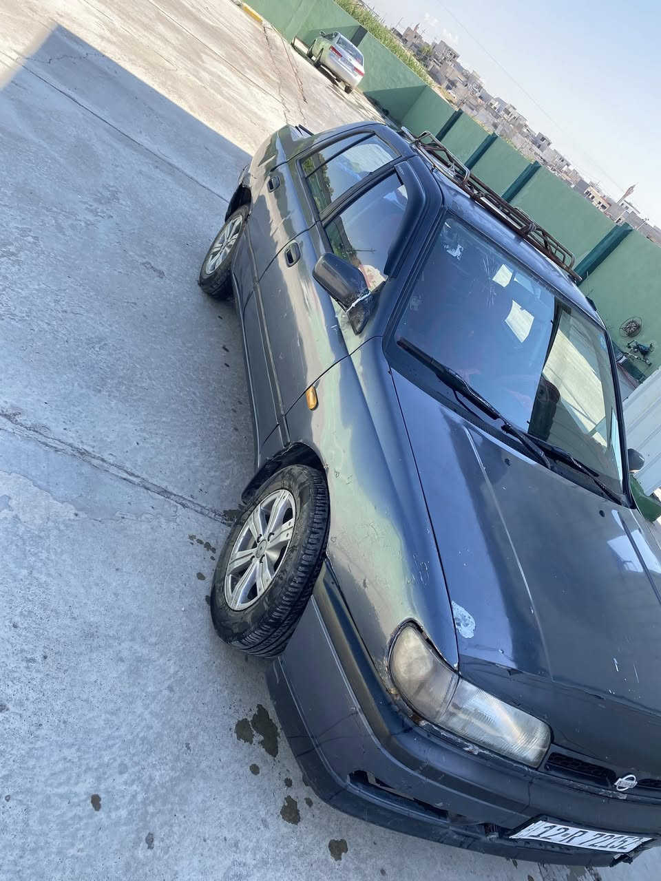 نيسان صني مديل ١٩٩٢   سياره جاهزه شرط اطلع بيها وين متريد  دوشمه  جديده. بيها كابون  عندي وكاله عامه  شرط التحويل. اخذتها.  فحم في فهم فما اعرف اضرارها. تجي اجيكها بعينك  السعر ٣٣ وبي مجال للطيبين  مكاني  قضاء تلكيف. 
*********** موجود واتساب
