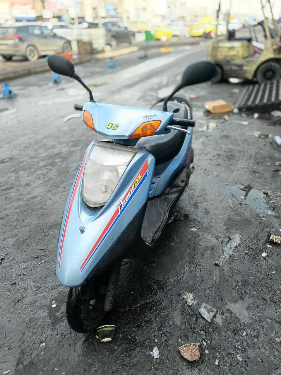 سلام عليكم دراجه بريز
خير من الله نقصها باتري وقمجي بانزين
450
بغداد طالبيه
***********
