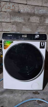 غساله نوعيه يونوفا اي عيب ما بيها شغاله 12 كيلو للبيع السعر ١٥٠ الف 07...