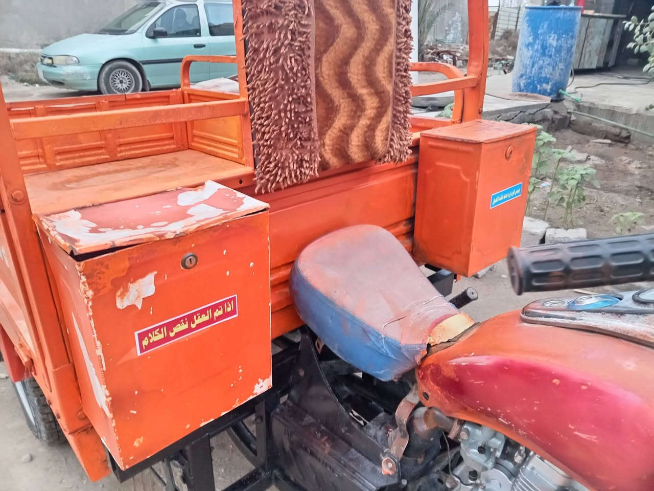 السلام عليكم ستوته كربلائي موديل 19 مكينه 25جديده مع كير بوكس اكسن لطش شاصي نضيف زوج تايرات جدد كهربائيات شغاله نقص تك دبل واكف  السعر 1500وبيها مجال قليل حق الجيه العنوان ابو الخصيب باب طويل رقم ***********
