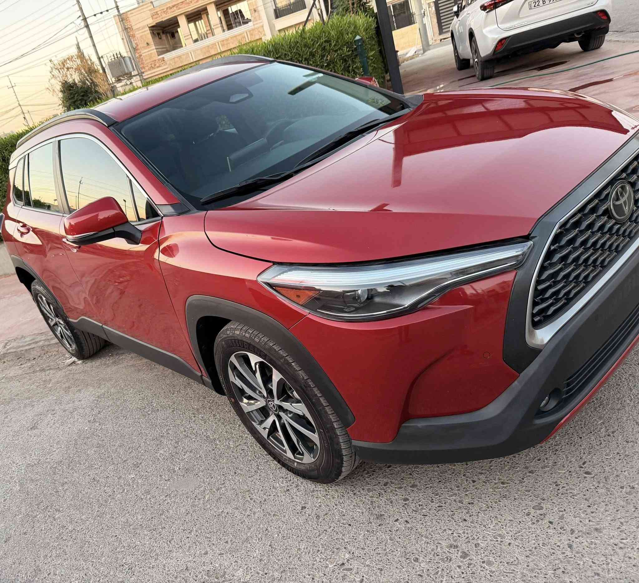 السلام عليكم
كورلا كروس موديل 2023 
                                  2023 Toyota Corolla Cross Xle
للبيع
رقم شاصي 7MUEAAAG3PV061988
ماشية 21 ألف mi
مواصفات
كشن جلد
كامره خلفيه 
حساسات + رادار خلفي
حساسات اماميه + رادار+مانع انزلاق
نقطة عمياء+مستشعر وقوف+مثبت سرعه
المرايات الجانبيه رادار+تحذيرمغادره المسار
تحكم ستيرن
بصمه تشغير
هند بريك كهرباء + اوتو بريك
شحن واير ليس+كار بلاي
عداد دشبول ألكتروني 
شاشة
لايت زينون+ ليد+ بلاجكتور
الحادث جاملغ خلفي طرف يسار+جزءمن الباب الخلفي+ جزء من باب الصندوق السياره أرباك البرده ومرجعه كراش صور الحادث موجوده مع الصور 
مكان السيارة اربيل 
تترقم شمالي السياره كاتي بعده ممخرجه تتخرج بأسم المشتري
السعر 17000$

***********
