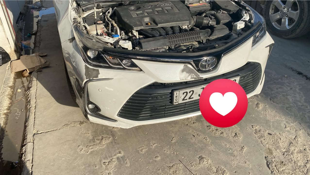 السلام عليكم كورلا ٢٠٢٢ ساز gli  رقم اربيل تحويل ثاني يوم محرك ١٨٠٠  بصمه فتحه سقف  حساسات  وكامره  كير ومحرك مكفولات  
   ملاحظاتهه(دعاميه اماميه مصلحه يرادلهه صبغ شويه 
 بلصندوك شويه طخه موضحه وكم رصعه )
السعر المطلوب ١٥٦ بيهه مجال  ***********
