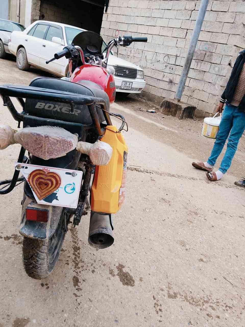 دراجه بوكسر جبلي 
2018
دراجه حلوه ونضيفه  850وبيها مجال للاستفسار عن طريق الرقم/***********
