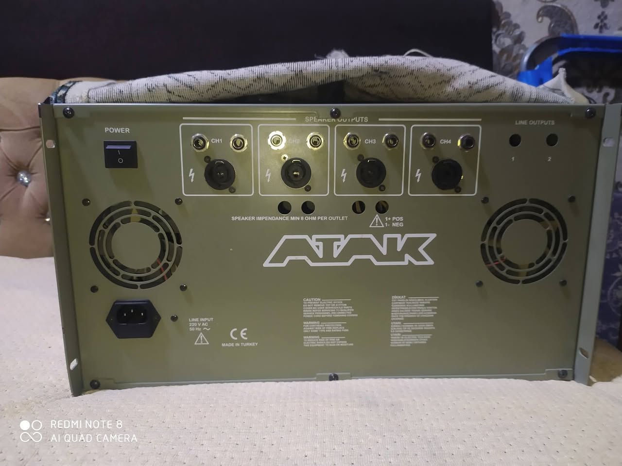 السلام عليكم: جهاز تركي كوادر اكس
للبيع السعر 750 مستعمل 10 ايام فقط من محرم الحرام
ملاحظه! الجهاز نضيف


**إذا كنت صاحب هذا الإعلان وتريد حذفه لأي سبب، رجاءا أرسل رسالة إلى الدعم الفني**