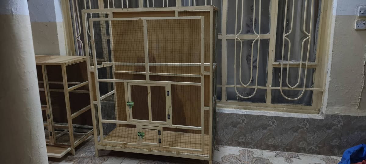 نجارة الاقفاص و الخانات حسب الطلب
٠٠ المكان رميثة شارع النص يم حسينية السادة ٠٠
  
قياسات القفص الكبير.      قياسات القفص الصغير
ارتفاع: متر ونص.           ارتفاع: متر 
عرض: متر و20 سم.        عرض: متر 
نزال: 50 سم                نزال: 50 سم 
سعر 45 الف                 السعر 35 الف


**إذا كنت صاحب هذا الإعلان وتريد حذفه لأي سبب، رجاءا أرسل رسالة إلى الدعم الفني**