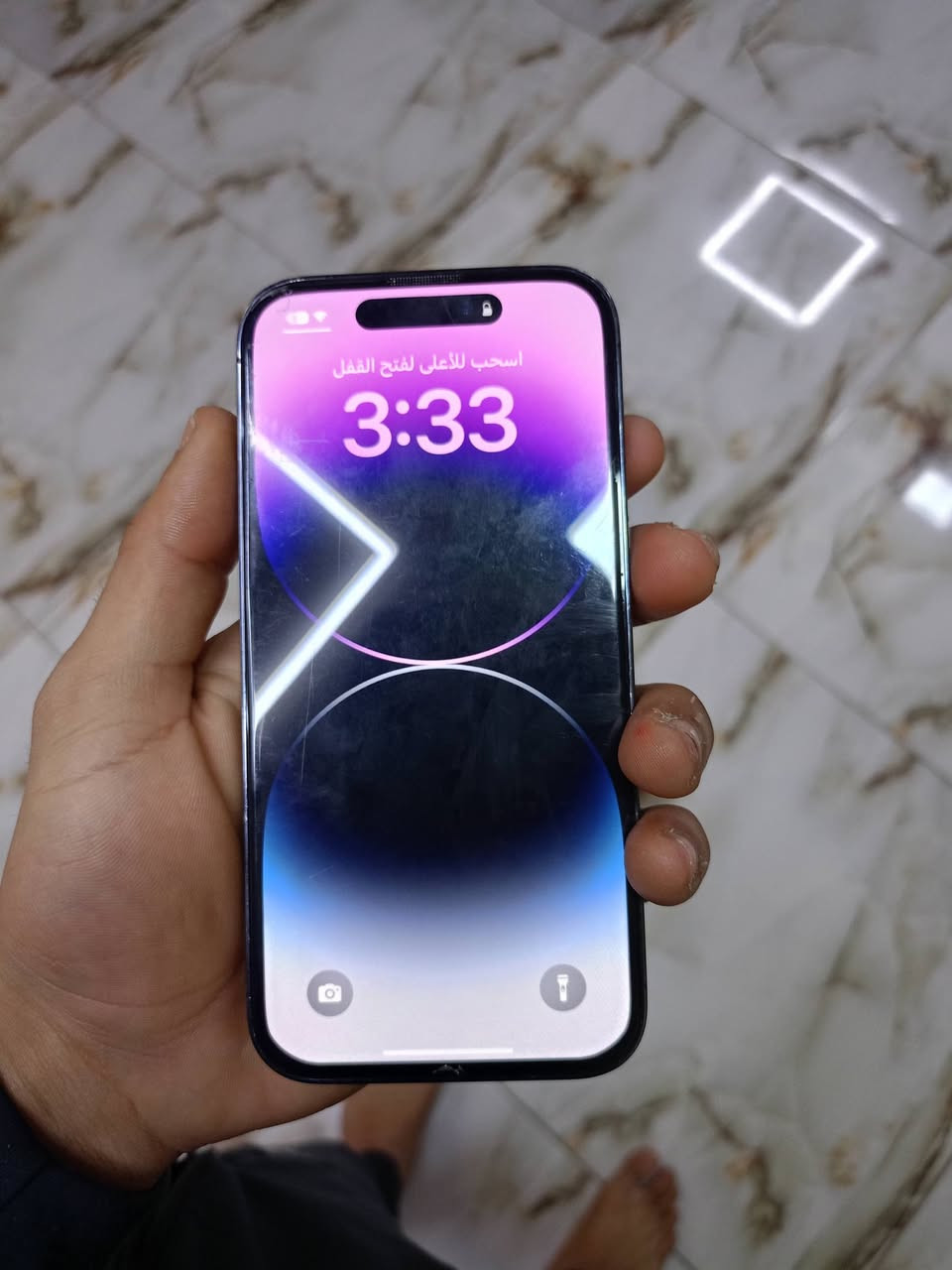 السلام عليكم ايفون 14 برو للبيع مبدل بي شاشه شرط الاصليه بطاريه 76 ايسم السعر 550 بي مجال شي قليل ***********
