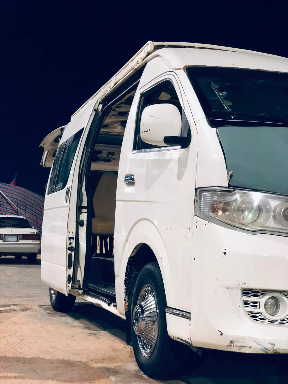 سلام عليكم هايكر رقم مثنى للبيع بدون راعي سنويه ٢٠٢٠منتهيه مكينه نص عمر كير حلو اكسن بي ونه خفيفه تبريد ثلج منضومه غاز تخم تاير حداديه نص عمر السعر ٦٠وبيهه مجال حك الجيه مكاني بصره ابو الخصيب ***********
