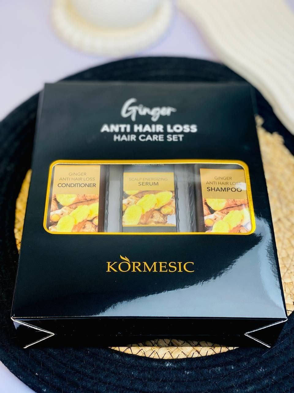 بكج العناية بالشعر بالزنجبيل  من شركة كورميسيك الاصلي 💯KÖRMESIC 🫚
🫚✨شامبو وبلسم وسيروم🫚✨ 
🫚،،مجموعه العناية بالشعر تمنع تساقط الشعر وتساعد على إعادة نمو الشعر وتقوي وتنظف الشعر من الجذور الى الأطراف وتحفز نشاط الدورة الدموية في فروة الرأس وتنعم الشعر وتملئ الفراغات،، 

✅الشامبو بالزنجبيل بخلاصة الارتيميسينين انوا،،ينشط الدورة الدموية في فروة الرأس ويعالج تساقط الشعر ومشكلة فرط افرازات الغدد الدهنية في فروة الرأس التي أيضا تسبب القشرة و ينظف الشعر بعمق  ويفتح مسامات فروة الرأس. 

✅البلسم،،يساعد على منع تساقط الشعر ويحسن الدورة الدموية ويرطب الشعر ترطيبً قوي ويقوي الشعر من الجذور علاج فعال للتساقط،،وفي نفس الوقت يحفز بصيلات الشعر مما يجعله ينمو سريعا

✅السيروم  ينشيط فروة الرأس ويحمي  بصيلات الشعر،،يقلل من التساقط،،ويحسن ويحفز نمو الشعر الرقيق ويصلح الشعر التالف ويعطي الشعر حيوية رائعة ويحميه من العوامل السلبية الخارجية، الأخرى

⭕بصورة عامة بكج متكامل للعناية بالشعر ،،- ويناسب جميع أنواع الشعر وخصوصاً الشعر الجاف والمتقصف 

 
🚘يوجد خدمة توصيل لجميع محافظات العراق ٤ الاف🚘


**إذا كنت صاحب هذا الإعلان وتريد حذفه لأي سبب، رجاءا أرسل رسالة إلى الدعم الفني**