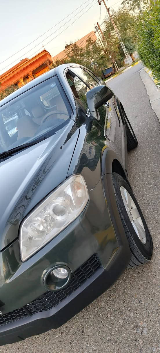 شوفرليت كابتيفيا  
موديل 2007
گير و محرك كاميري
گير توماتيك
بدون صبغ
تبريد شغل
شرط التحويل  
طخم تاير جديد 
سعره 70 بيه مجال 
السياره ابكركوك
 *********** كركوك, العراق
