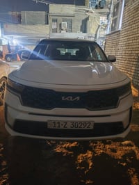 سورنتو 2023 ، 7 راكب حادثه سرقه 4 قطع  نفس الون اصلي امبدل بجم خليجي س...