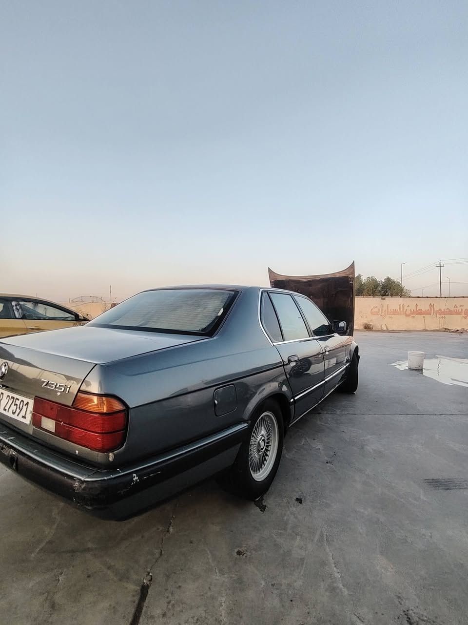 سلام عليكم

بي ام مديل 90 حجم 735

رقم بغداد بسمي رقم دولي جديد

كير ومكينه عل شرط ترايك وين ميعجبك لا حماوه ولا تنقيص ولا تبخير
تبريد شغال ثلج 

فتحت سقف شغاله

وياله شعاع تايرات جدد

مصبوغه عام جماليه فقط لا طخه ولا معجون

كشنات جلد اسود

بجم عريض سياره احله من صور
.
سياره صافيه لا مراوح ولا دخانه سوده

صرفه كلش زين قتصادي

مكان سياره ديوانيه مركز

رايده 58 سياره كل نقص ما بيه

رقم تليفون ***********
