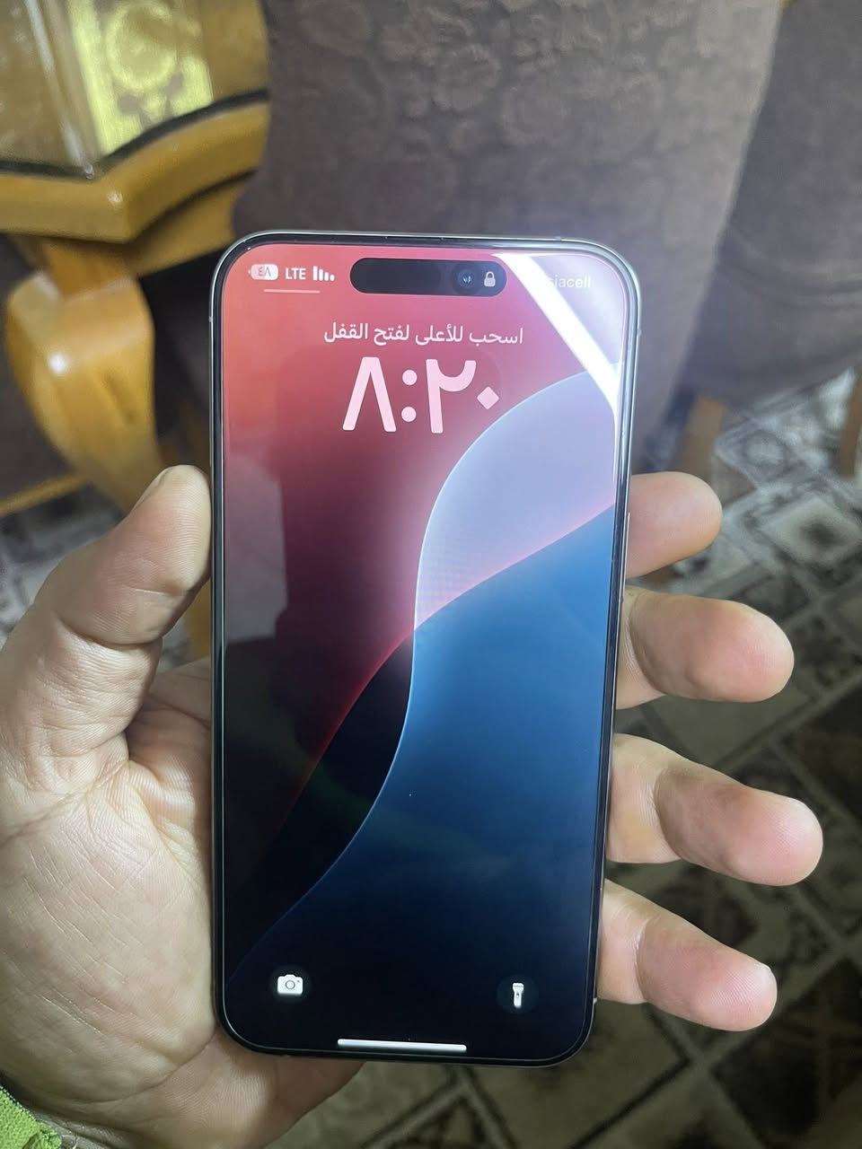 ايفون ١٥برو ماكس نضيف ممفتوح وتر بروف ذاكره٢٥٦بطاريه٨٩نموذج mاصلي مكان بغداد السعر مليون قفل الرقم ***********
