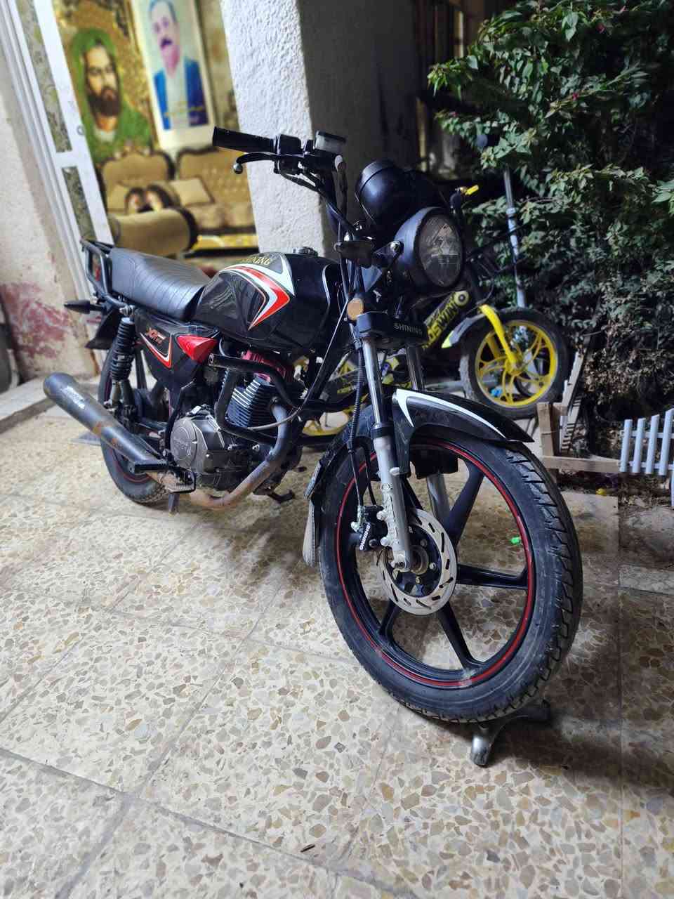 السلام عليكم شباب
دراجه شاينك موديل 25 مكفوله مكينه خرسه كهربائيات كلها شغاله الدراجه اوراقها ضاعن ابيعها من بيتي اكفلها سرقه وعشائريآ بيها نقوصات ستاند تعليك صفاحيات نقص وحده جهة الباتري  واقيه مال زنجيل وقمجي كيلو متر هذني يوكعن من سعرها 
مكاني بغداد سبع قصور سعرها 700 وبيها مجال 
للتواصل هذا رقمي   ***********
