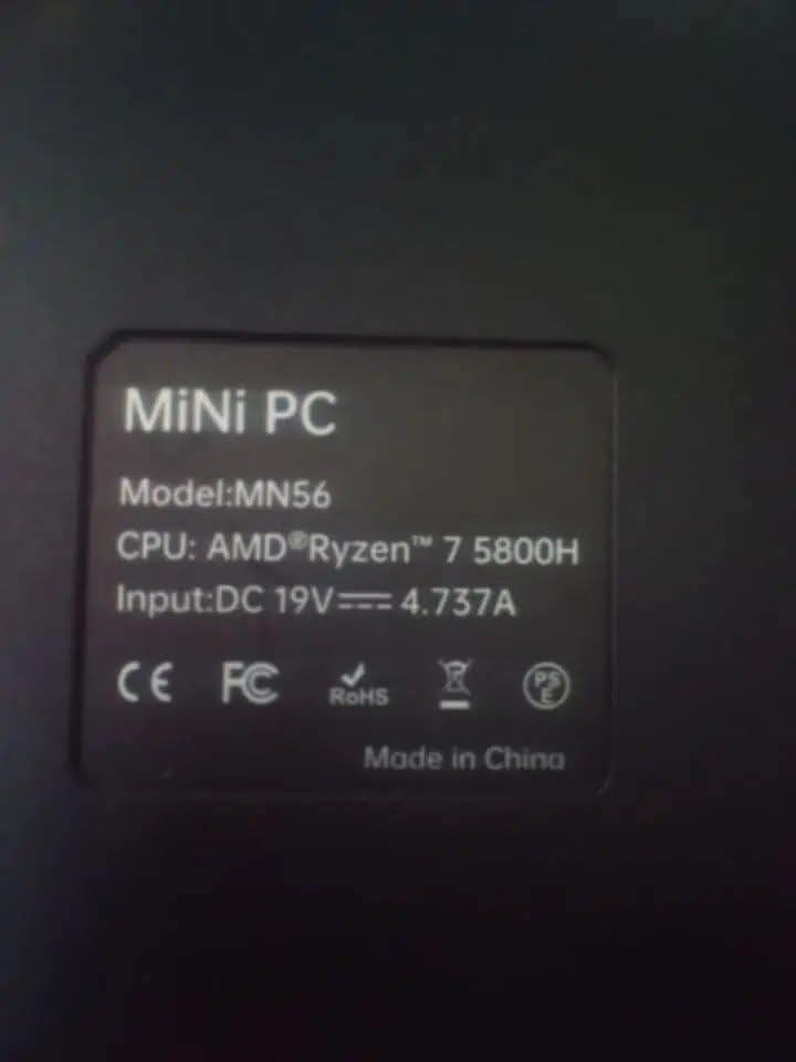 سلام عليكم 
للبيع جهاز Mini PC بمواصفات (Ryzen 7 5800H) حتى غراضه والكارتون موجودات شاحنة مع  كيبل
المواصفات:
المعالج: AMD® Ryzen™ 7 5800H (بـ 8 أنوية و 16 مسار - أداء منافس جداً).
الرام: 16GB DDR4 بسرعة 3200MHz (ماركة Micron الأصلية).
ملاحظة: يوجد منفذ ثانٍ فارغ، الجهاز يدعم حتى 32GB/64GB.
التخزين (الهارد): 512GB NVMe SSD (سريع جداً في الإقلاع).
ملاحظة: يدعم إضافة هارد ثانٍ (SATA) وترقية حتى 4 تيرابايت.
كرت الشاشة: AMD Radeon™ Graphics (Vega 😎.
تم تخصيص 4GB من الذاكرة للكرت لتعزيز أداء الألعاب والمونتاج يمكن تخصيص الى 16GB.

السعر 375 الف دينار مع التوصيل
المراسلة واتس اب او اتصال 📞 ***********

