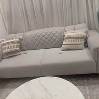 تخم قنفات 5 مقاعد يعني نص تخم للبيع اللون مميز قماش ثقيل مو العادي نوع...