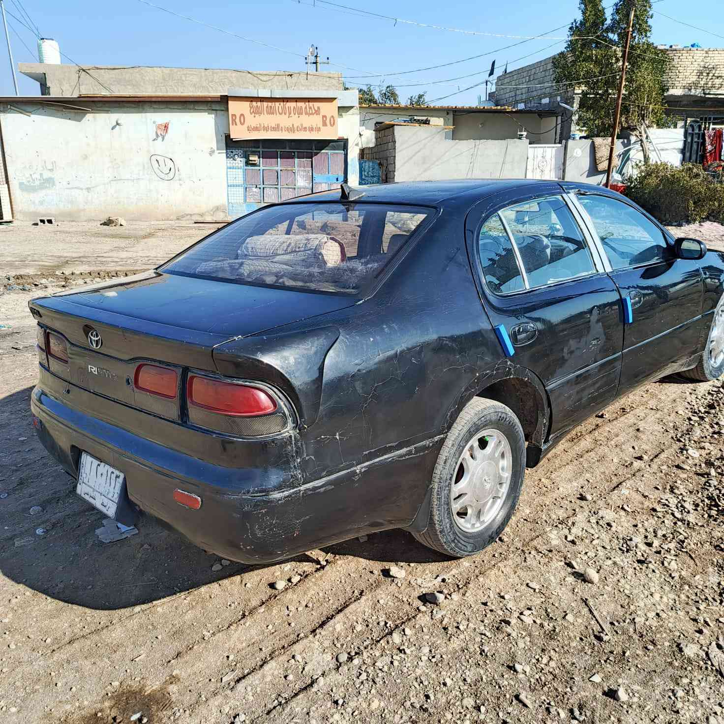 توتوتا ارستو لبيع موديل 92رقم واسط گير ومحرك بط حويه جديد باتري جديد سياره مال جناي السعر 36$وبيه مجال قليل العنوان واسط قظاء العزيزيه تلفون ***********
