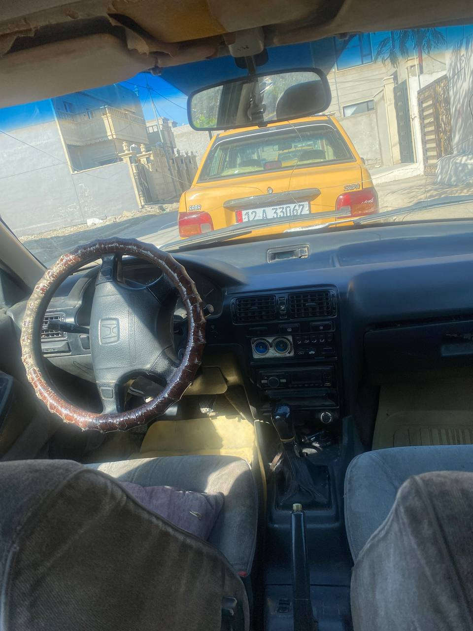 هوندا ياباني موديل 1993 ستيشن سيارة شغالة تايات جديدة و باتري جديد السعر 10 اوراق 
للتواصل: ***********
