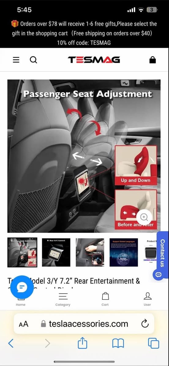 بعد شهرين وصلت. فقط واحد باقي مال موديل 3–Y يرهم اثنينهم شاشه خلفيه  جديد لوك كل تطبيقات سياره بيها و جديدة

 مكاني سليمانيه


**إذا كنت صاحب هذا الإعلان وتريد حذفه لأي سبب، رجاءا أرسل رسالة إلى الدعم الفني**