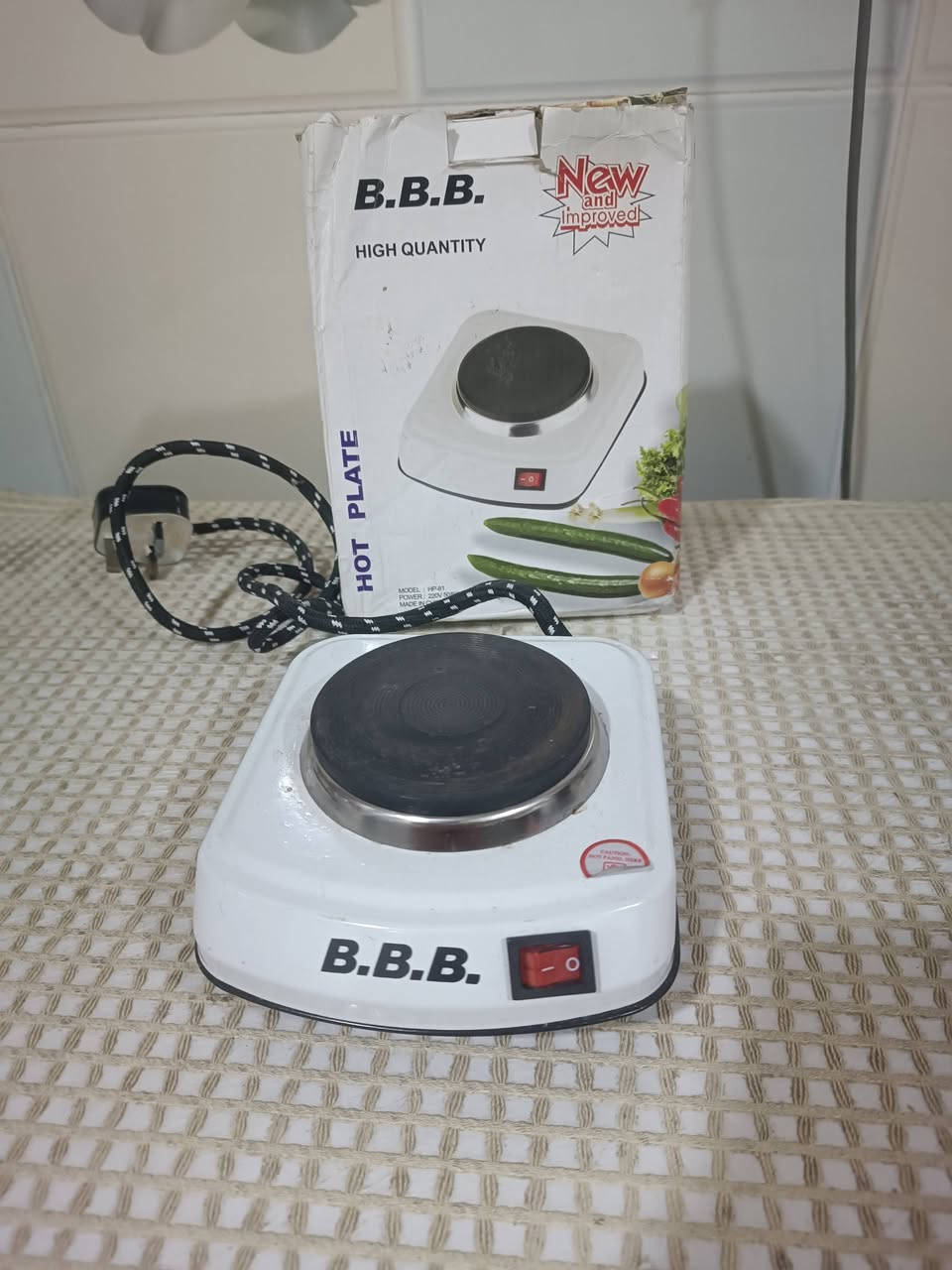 قوري ستيل كهربائي+ هيتر  حجم صغير جديدات غير مستعملات بالباكيت للبيع وبأسعار مناسبة مكاني حلة المركز


**إذا كنت صاحب هذا الإعلان وتريد حذفه لأي سبب، رجاءا أرسل رسالة إلى الدعم الفني**