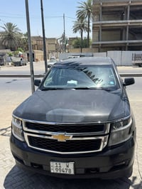 تاهو موديل ٢٠١٥ خليجي الفئةLs  مكفولة من حادث بيها صبغ جاملغ خلفي وبار...