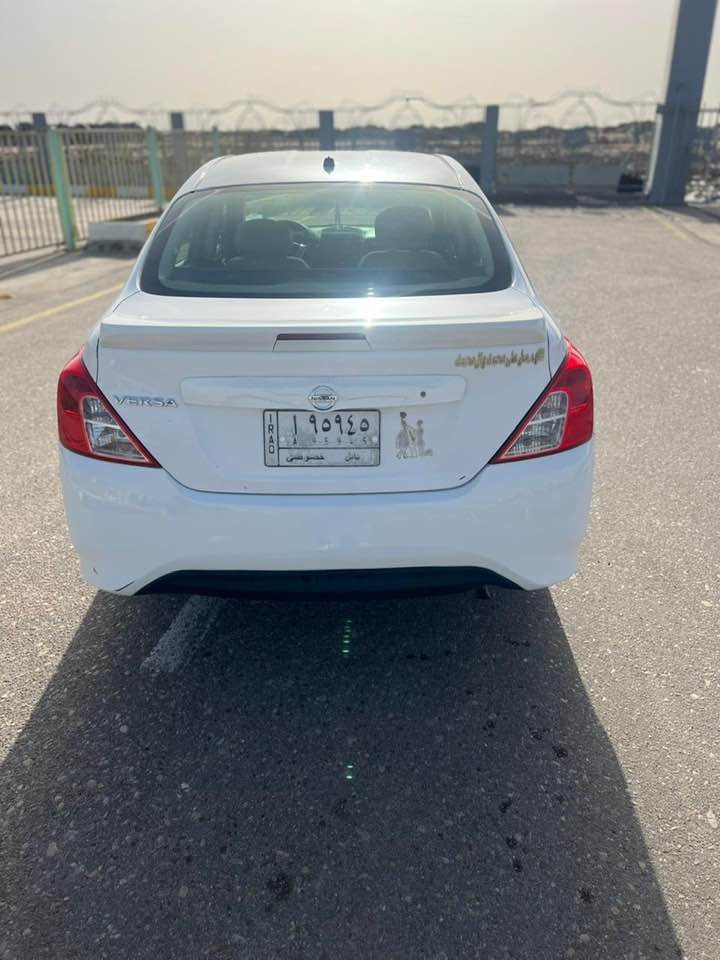 نيسان فيرسا 2018 صبغ 3 قطع راعيها بصرة 
جاهزة كير مكينة حدادية تبريد للاخير 

السعر ب 94$ حرة تحويل ثاني يوم 

السعر ب 114$ بالقسط عربون لا يقل من 60 ورقه 

موجودة بالبصرة
***********
