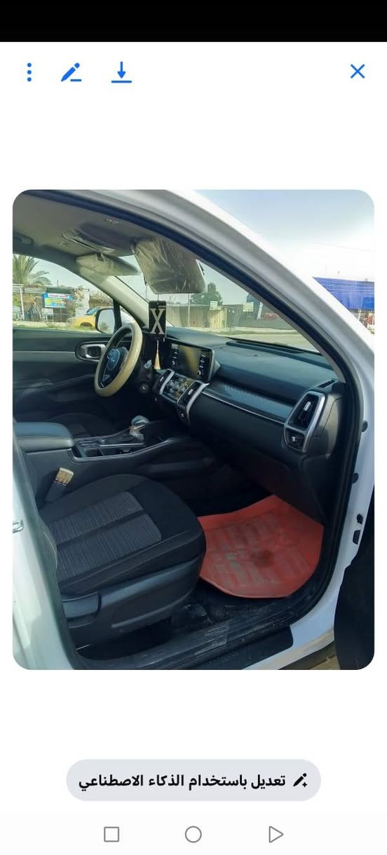 سلام عليكم كيه سورنتو للبيع 2023 سياره جديده ماشيه26الف فقط سياره بسمي رقم دولي بيع مستعجل سعر 255 المكام سماوه فول عده البصمه محرك 2500 فقط حادثه  موضح بصوره ***********
