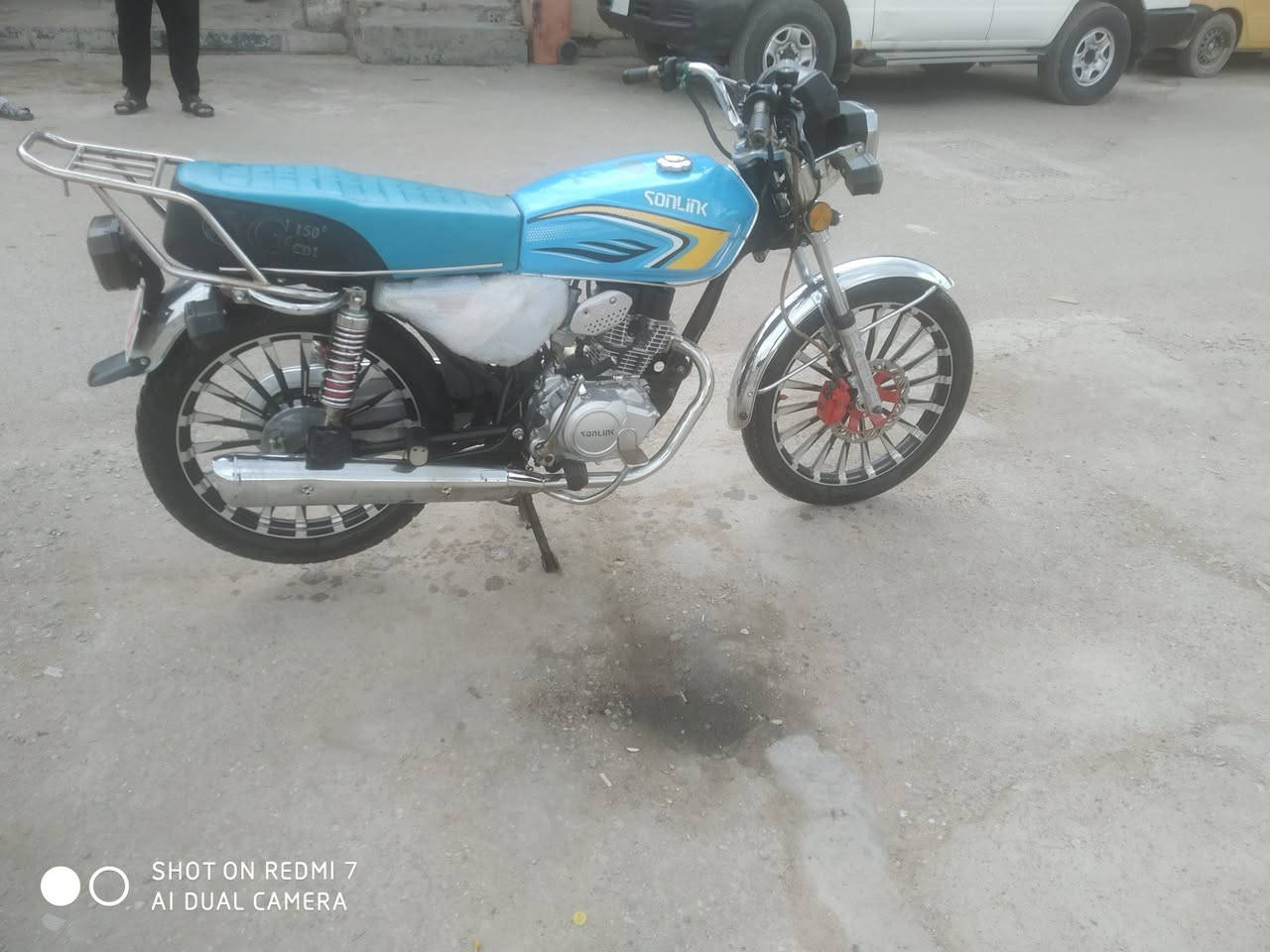 سلام عليكم دراجه 5كير ضاقطة وزنجبيل اموديل 24كفالة عامة سعر 750وبيها مجال ***********
