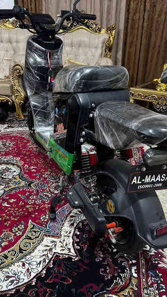 دراجه شحن للبيع نوعية R9 نضيف كلش مستخدم لمده 13 يوم فقط السعر 500 الف العنوان الرمادي اذا مو شراي لا تتصل 
***********
