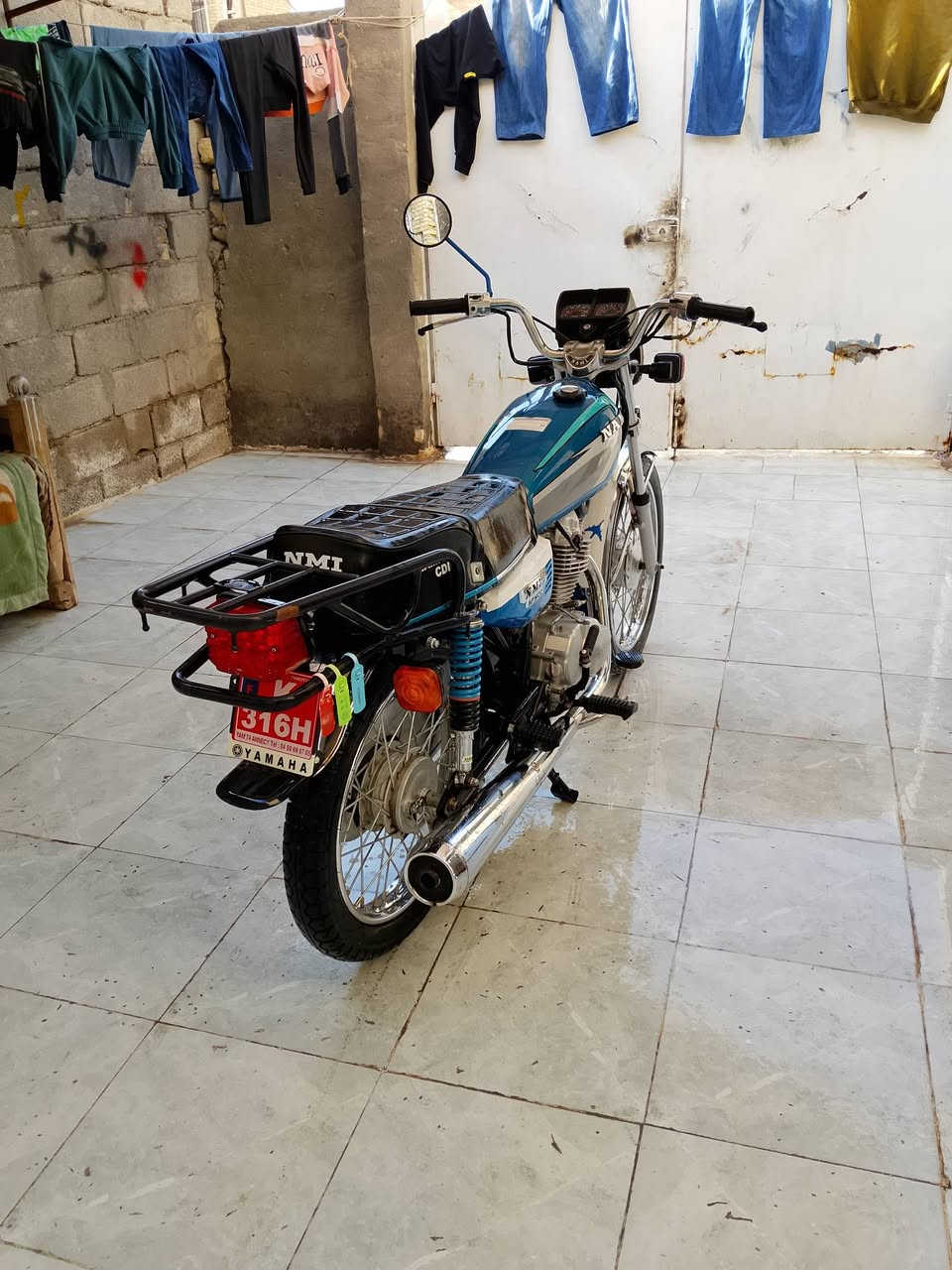 دراجه للبيع موديل 2023 نامه شلامجه صليه اوراق صليه السعر مليون رقم *********** كوت  فلاحيه
