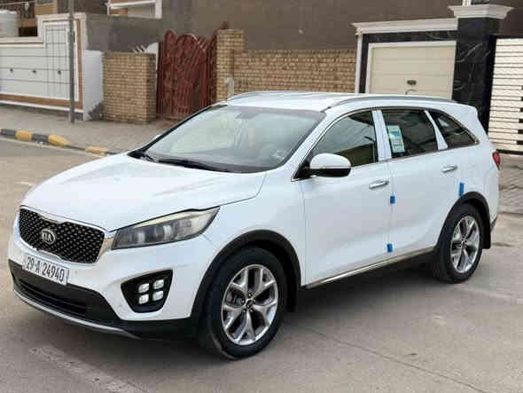 السلام عليكم كيا سورنتو موديل 2016 خليجي محرك 6 سلندر 7 راكب 3 قطع تبريد
حساس امامي خلفي مري شفط 
بصمه تشغيل وابواب 
كامره دوارة كشن كهرباء باقي المواصفات المعروفه سونار واضح فقط ربع البنيد وشويه بارد كلشي واضح بالسونار 
مكينه كير حداديه تبريد تخم تاير شرط الفحص سعرهة 205 مع المجال البسيط مكاني واسط قضاء الحي 
***********
***********
