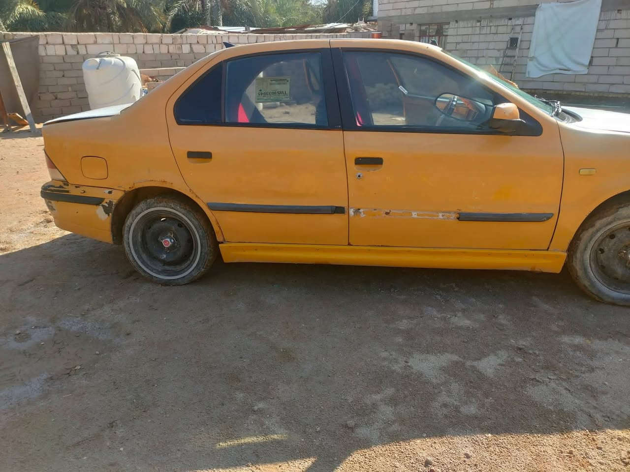 السلام عليكم سياره سمند موديل 2011 السياره كير مكينه مكفولات جاهزه الكشر شوفت عينك تخم تايرات كهربايه كله شغاله راقم احمر صدامي راعيه موجود بل ناصريه مكان السياره السماوه الرميثه السعر15 وبيه مجال سنويه نافذه ب2022 هاذه راقمي ***********
