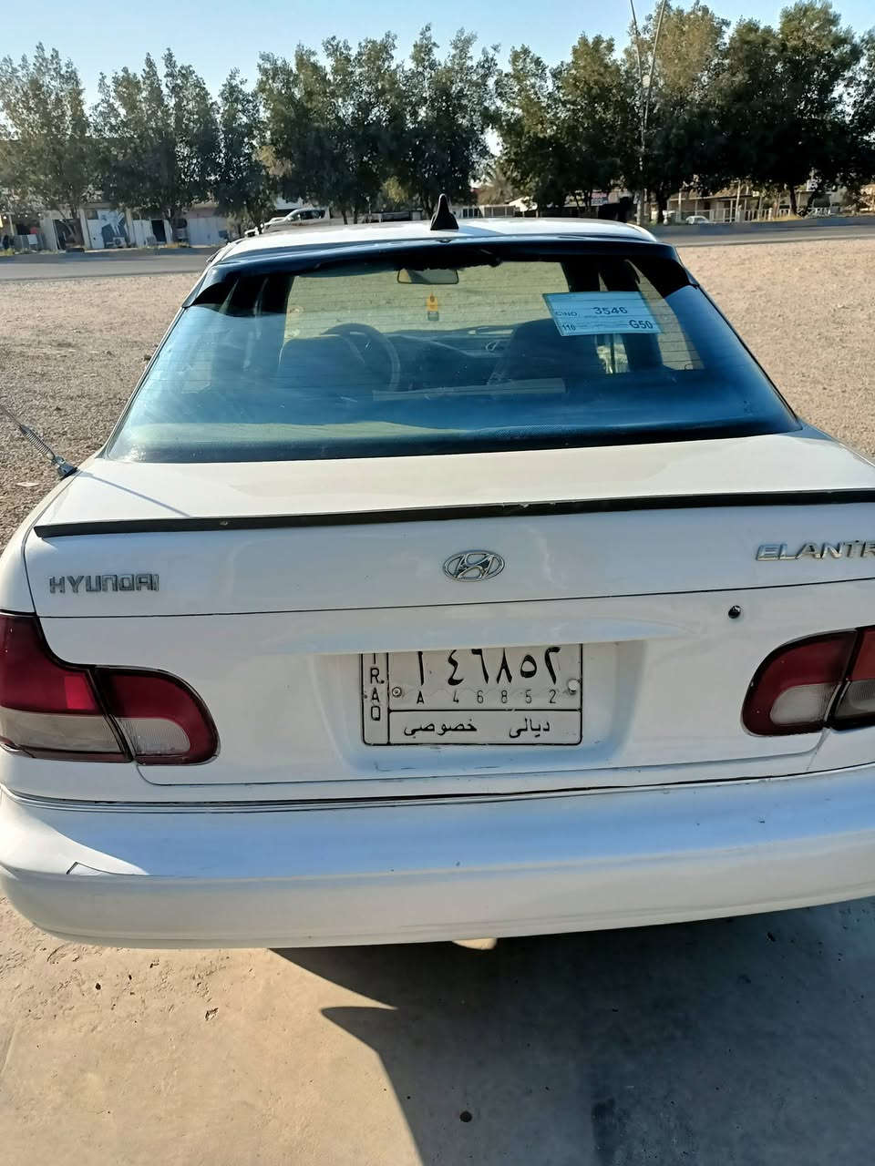 سلام عليكم النترى دمعه لون ابيض محرك ١٦٠٠ مفتوح مو مسكراوتماتيك رقم ديالى سياره جاهزه كير او محرك خير من الله لا تبخير ولا تنقيص سياره معمره جديد مصبوغه عام زوج تاير جديد السياره ما بيع غير تحويل مباشر  مكان قريب ع بغداد وقريب ديالى (جديده الشط) السعر ٣٤ وبيه مجال شي بسيط اي استفسار هذا رقمي ***********
