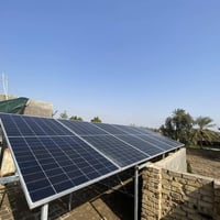 منظومة شمسية • بطارية 10 كيلو واط • انفيرتر 8 كيلو واط