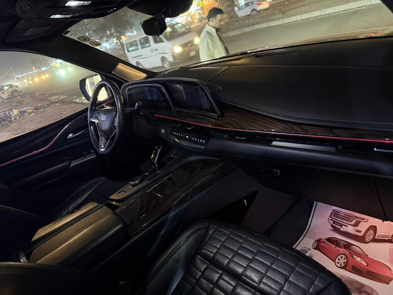 السلام عليكم 
كاديلاك اسكاليد اسبريسو رقم ١ للبيع  كنديه 2021 
بريميو لكجري بلاتنيوم اعلى مواصفات 
معروف مواصفات 
سياره بسمي رقم أربيل تحويل ثاني يوم 
مغلفه PPFبل كامل 
مواصفات سياره 
.جكات 
.فور ويل 
.ابواب شفط 
.نقطة عمياء 
.صندوق شفط 
.شاشه كبيرة 
.كامرة 4k
.دمام صندوق
.تشغيل عن بعد 
36 سماعة AKG
.كاميرات 6
.داتا شو 
.بانوراما 
.جنطة ذكية 
.رادار جانبي و امامي 
.رادار تحديد مسار
.كشن Vib منفصل 
.مري شفط 
.ويل 22
.ذاكر ميموري خزن 
.مسنات جلد 
.إنارة محيطية 
.لدات 
.اشاير ترحيب
.حزام ذكي 
.كاميرا وسطية 
.ثلاجة 
السياره ماشيه 171 
بيه ثلاث قطع صبغ جهت السكن +بنيد مفتوح 
السعر 585$ بيه مجال بصيط 
مكان بغداد 
للاستفسار (***********)
