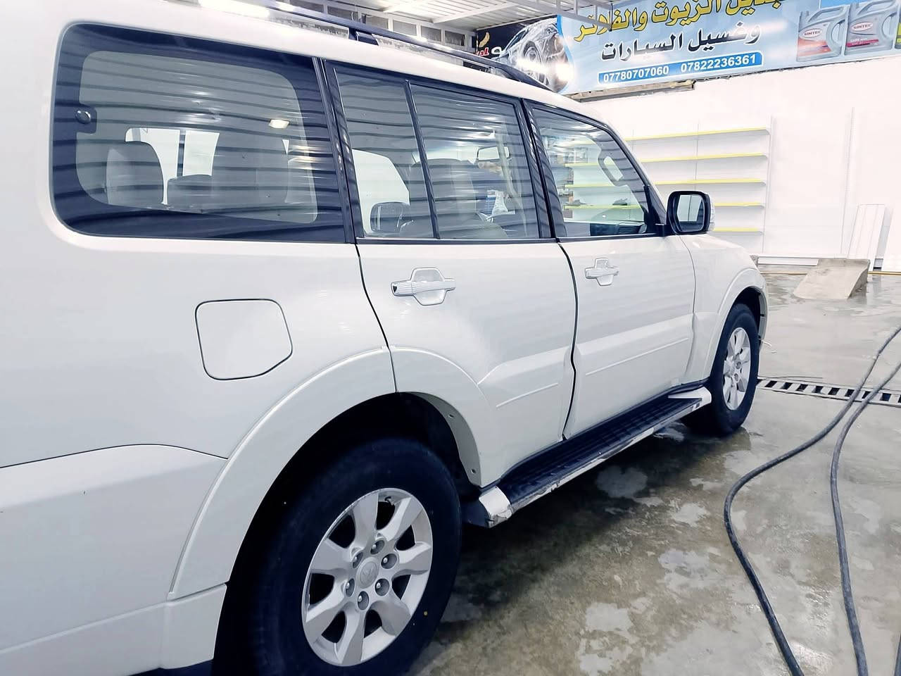 باجيرو 2016
فول مواصفات حبتور
مكفولة كفالة عامة من الصبغ والتبديل وبيها بارد جاملغ امامي فقط
گير مكينة مكفول 
رقم انكليزي جديد 
هزة جديدة 
تخم تاير جديد 
مكينة 3500 
فتحة 
كشن جلد
تحكم ستيرن ٣ جهات 
دمام خلفي

مكان السيارة النجف الاشرف
السعر ١٩٠ ورقه او مراوس 
للاستفسار / ***********
                  ***********
