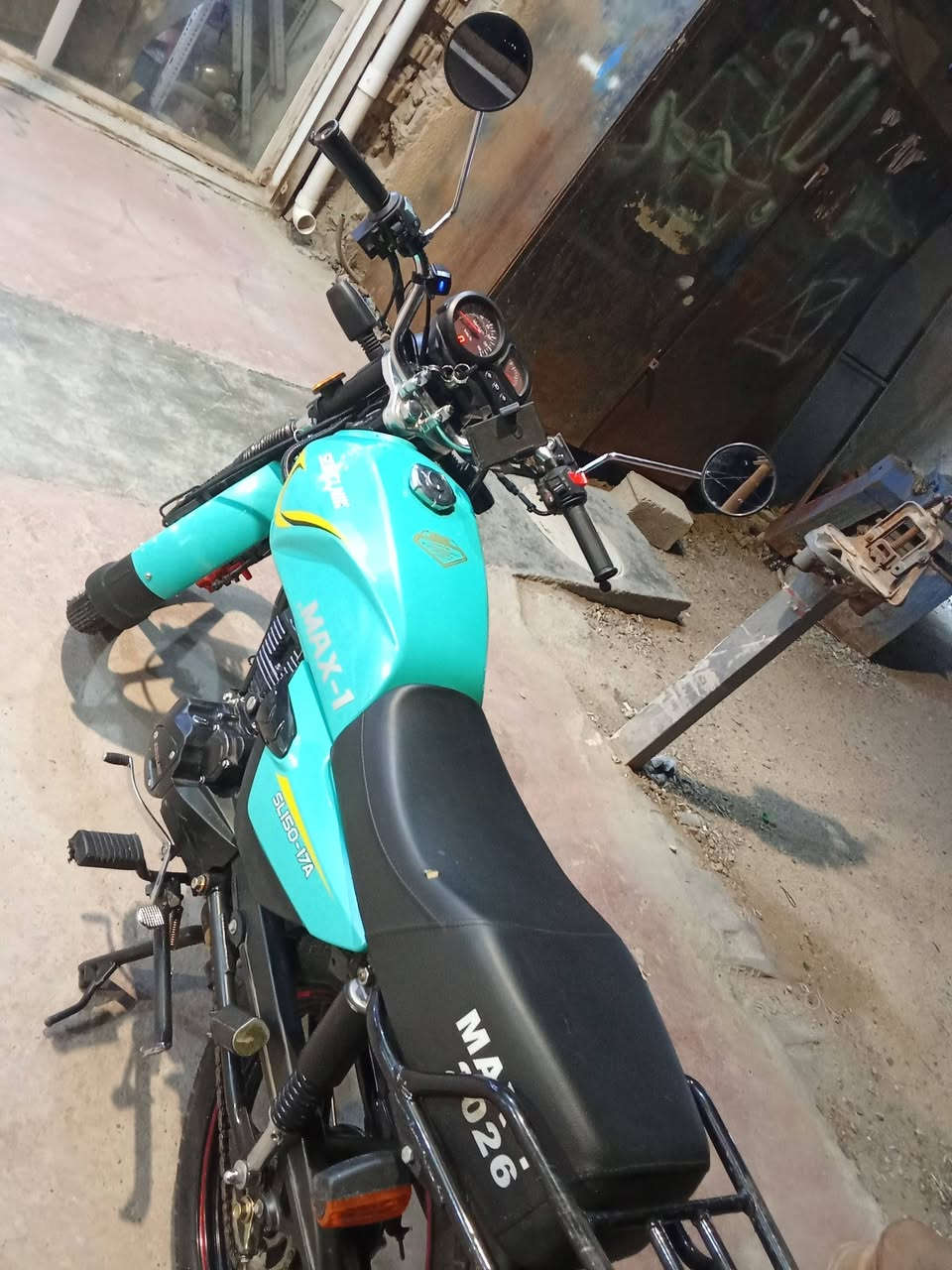 سلام عليكم دراجة جديدة جديدة دراجة كاملة مابيهة نقص كلشي مكفولة من كلشي بيهة أوراق  بكاني بغداد شعب رقمي ***********
