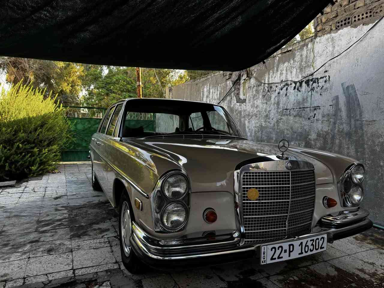 السلام عليكم ماريدس موديل 1969 مكينه 6 280 SE قبق ابيض كير اوتو اربع نمر باب قصير تبريد شغال تخم تاير راديتر جديده منضومة بانزين وحتراق كله جديد سبيرهة منازل جكهة ممستخد سياره جاهزه من كلشي سونار مرفق بلصور السياره بسمي مكان السياره بغداد رقم الهاتف ***********
