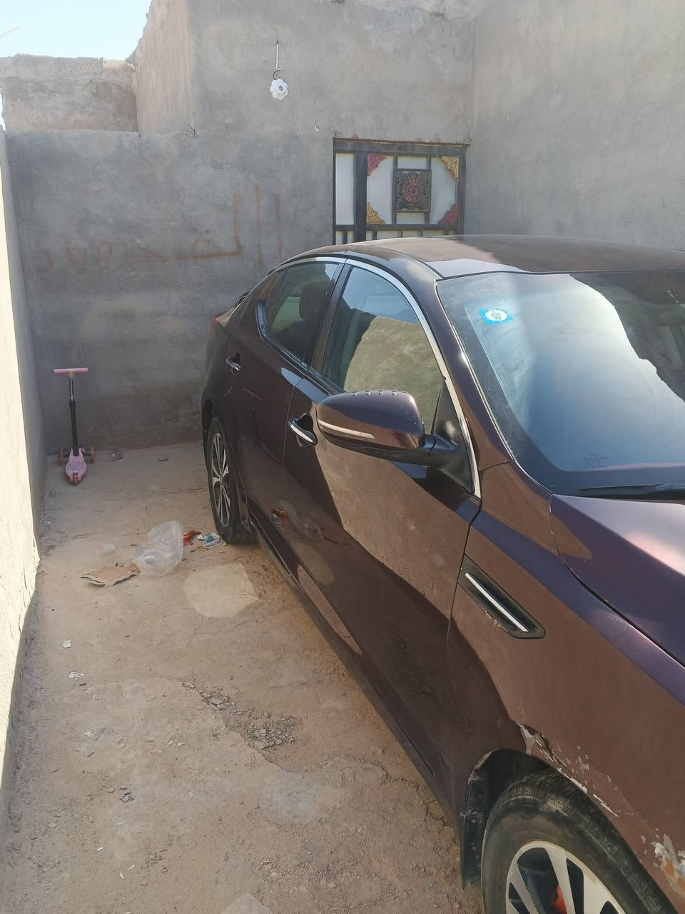 اوبتيمه مديل 12
سعر 90 بيه مجال مكاني ناصريه مركز 
محرك 2400 كير6 نمر  تبريد قطعتين 
بيه بنيد وجاملق بمريكه  الحادث مصلح بلعراق  وصل الخشم مسحوب عل بارد. فقط لا عيب شرعي لا كص سياره عوزه بس حدادي 60 بل ميه
انه طيك لبيع حته ما تجيك كول غشني. سياره مال جناي سيار فقط بس 15يوم تطلع يعني 15 ايوم غطاي انه عسكري بكد دوام ضمه بليت مطلع بيه  سياره بسمي رقم كليزي شراي يخابر لو راسلن انه خادم ***********
