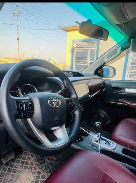 تويوتا هايلوكس موديل 2021 ساز 
كفاله عامه من صبغ والتبديل 
فول مواصفات  واحد ع واحد 
محرك 6 سلندر ماشيه 104
رقم سليمانيه دولي تريد تحويل تريد وكاله 
جاهزه محرك كير حدايه تخم تاير 
عنوان بابل للإستفسار *********** سعر 310

