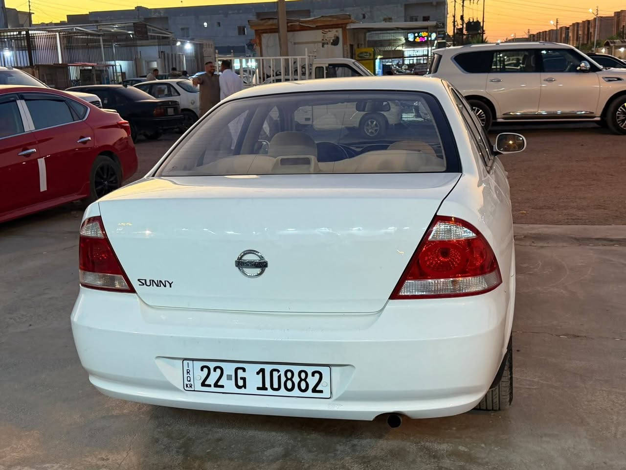 السلام عليكم
للبيع فقط
🚗 نيسان سني كوري موديل 2010
كير أوتوماتيك
المحرك، التبريد، والكهربائيات 
الصدر الأمامي والخلفي كله شرط 
الگشر موضح بالسونار 👇👇
سيارة مرتبة متحتاج مصرف 
💵 السعر: 95 $
📍 مكان السيارة: صلاح الدين / تكريت

📞 للاستفسار
***********
*********** واتس

