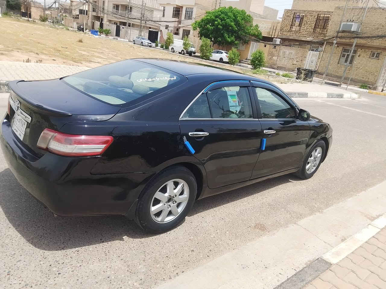 السلام عليكم سياره كامري موديل 2009 وارد امريكي السيا سياره جاهزه جير محرك تبريد حداديه سياره بها فتحه سقف سعر السياره 87 وبيها مجال بسيط مكان السياره كربلاء رقم الهاتف ***********
