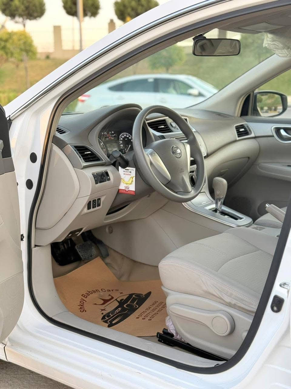 نيسان سينترا خليجي 🇯🇵
سيارة كلين مابي صبغ مابي تعديل 
سيارة ماشية ١١٠ الف كم زيرو العراق
خابر و تدلل السعر $127مجال للطيبين 
***********
