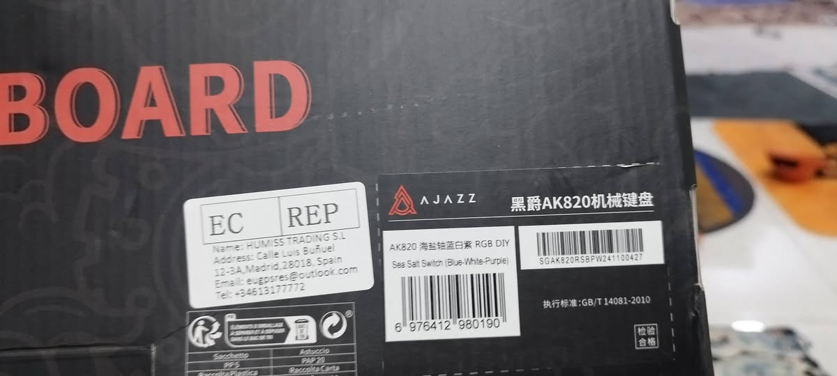 كيبورد ajazz فول ميكانيك نظام هيدكاسكيت وزن ثقيل + ماوس Attack shark x11 قطع جديد لةك يعني صفر استعمال ماركات معروفة غنية عن التعريف بسعر 60 الف 🔒 توصيل مجاني سعر ثابت


**إذا كنت صاحب هذا الإعلان وتريد حذفه لأي سبب، رجاءا أرسل رسالة إلى الدعم الفني**